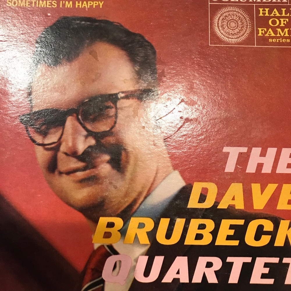 The Dave Brubeck Quartet – Lover Sometimes I’m Happy B-2552 45 rpm 7" Vinyl